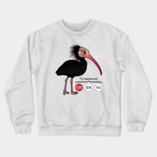 waldrapp (Geronticus eremita) Crewneck Sweatshirt